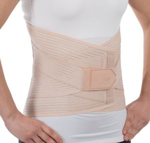 Medikaltec Lumbosakral Korse | 26 cm Bel ve Alt Sırt Desteği Medikaltec992 - Görsel 2 (Ön görünüm)