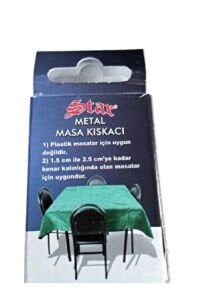 Metal Masa Kıskacı 1pk(4adet) kahveci masa kıskacı