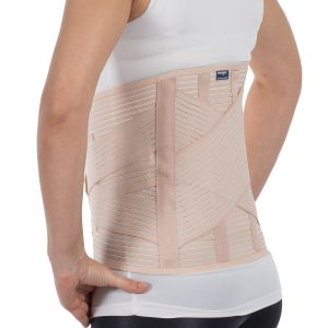 Medikaltec Lumbosakral Korse 32 Cm Bel ve Alt Sırt Desteği Medikaltec996 - Görsel 4 (Ön görünüm)