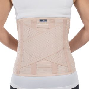 Medikaltec Lumbosakral Korse 32 Cm Bel ve Alt Sırt Desteği Medikaltec996 - Görsel 3 (Ön görünüm)