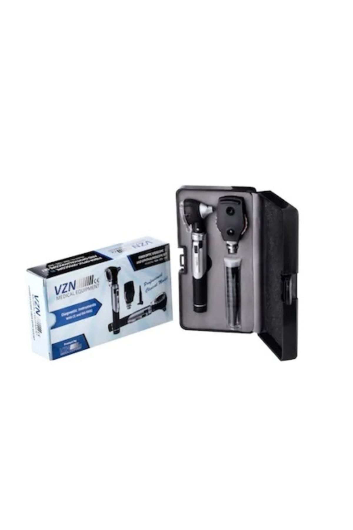 Medikaltec Fiber Optik Otoskop + Oftalmaskop Set Medikaltec4010 - Görsel 1 (Ön görünüm)