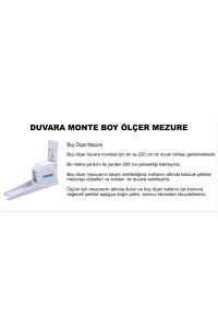 Sw-g06b High Duvara Monte Boy Ölçer