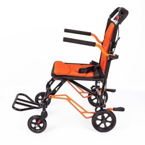 Medikaltec DY01409LJ Turuncu Transfer Tekerlekli Sandalye Medikaltec5023 - Görsel 2 (Ön görünüm)