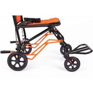 Medikaltec DY01409LJ Turuncu Transfer Tekerlekli Sandalye Medikaltec5023 - Görsel 4 (Ön görünüm)