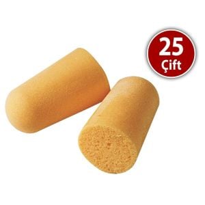 3M 1100 Kulak Tıkacı 25 Çift • PU kulak  - Medikaltec Kulak Tıkacı Çift