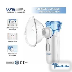 Medikaltec Yeni Nesil Taşınabilir Mesh Nebülizatör Ys35 Medikaltec2017 - Görsel 1 (Ön görünüm)