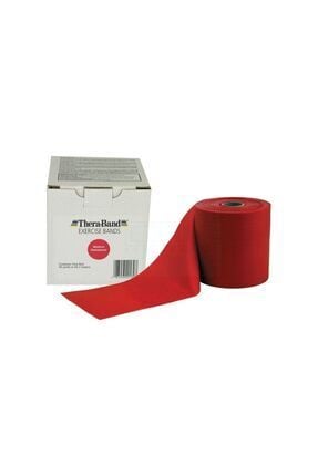 Medikaltec Egzersiz Bandı 1.5 Metre Orta - Medikaltec Egzersiz Bandı 1.5 Metre Orta Sert KırmızıThera-band