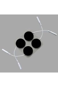 Medikaltec Elektrot 3.2x3.2 cm Ems Tens  - Medikaltec Elektrot 3.2x3.2 cm Ems Tens Cihazı Pin Girişli 2 Paket 8 AdetYuvarlak Soketli