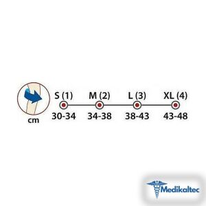 Medikaltec Elastik Destek Dizlik MEDİUM Medikaltec1008 - Görsel 2 (Ön görünüm)