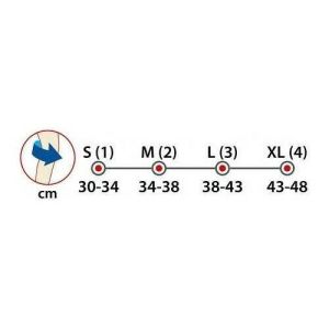 Medikaltec Elastik Destek Dizlik LARGE Medikaltec1009 - Görsel 2 (Ön görünüm)