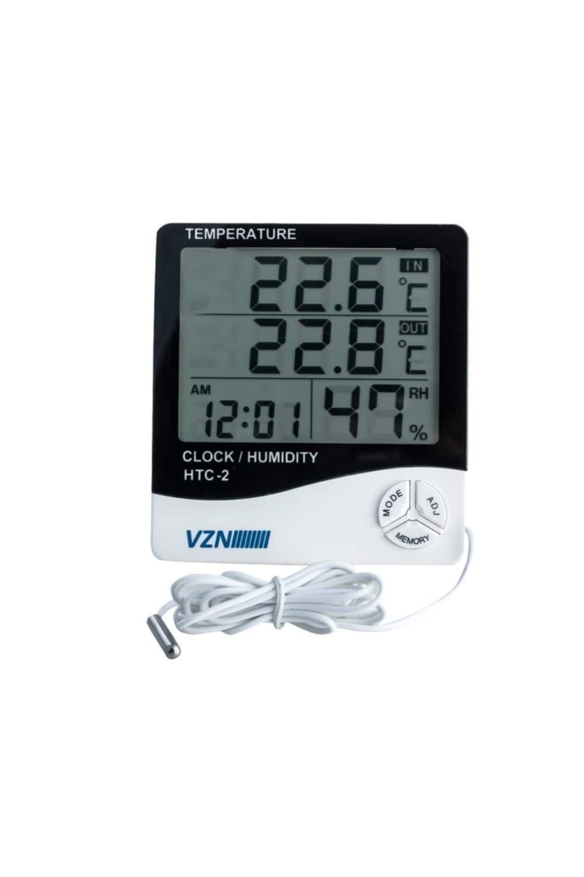 Medikaltec Htc-2 Termometre Ve Nem Ölçer Iç Ve Dış Mekan Medikaltec4023 - Görsel 1 (Ön görünüm)
