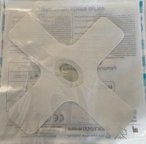 AngioPad Kasık Kapama Pedi AngioPad Angi - Medikaltec AngioPad Kasık Kapama Pedi Medikaltec6353 - Görsel 3 (Ön görünüm)
