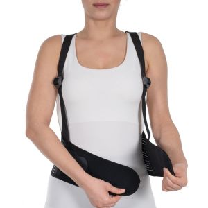 Medikaltec Askılı Bel Destekli Kemer 93-109 Cm. Large – Lumbosakral Çelik Balenli Korse