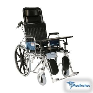 Medikaltec Poylin P615 Banyo Tuvalet Tekerlekli Sandalye - Görsel 1