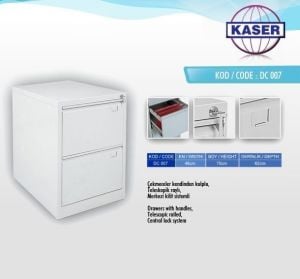 Kartoteks Dolap DC 007 İSTENİLEN EBATTA - Medikaltec Kartoteks Dolap DC
