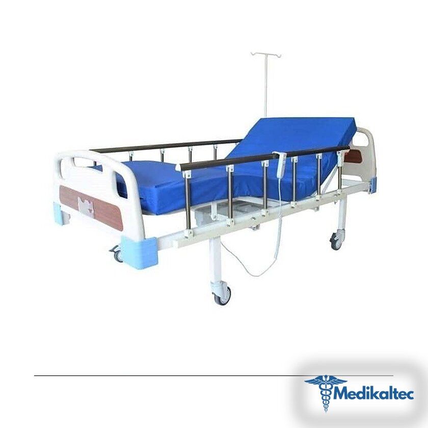 Medikaltec 2 Motorlu Abs Başlıklı Tabanca Korkuluklu Hasta Karyolası Medikaltec4035 - Görsel 1 (Ön görünüm)