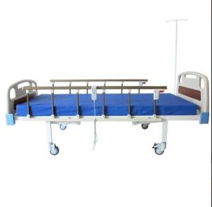 Medikaltec 2 Motorlu Abs Başlıklı Tabanca Korkuluklu Hasta Karyolası