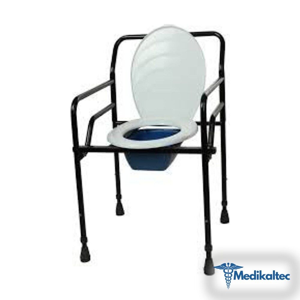 Medikaltec Mobil Tuvalet Banyo Sandalyesi Klozet Yükseltici Hastalar Için Medikaltec4036 - Görsel 1 (Ön görünüm)