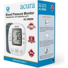 AC-9080K Türkçe Konuşan Koldan Tam Otoma - AC- Türkçe Konuşan Koldan Tam Otomatik Tansiyon Aleti Çanta Hediyeli