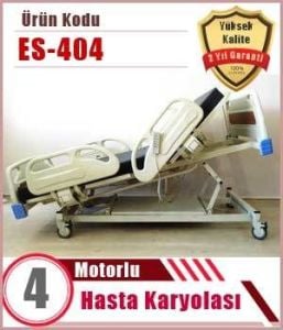 Medikaltec 4 Motorlu Hasta Yatağı