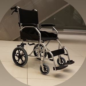 Leo 124 Refakatçi Kullanımlı Tekerlekli - Medikaltec Leo Refakatçi Kullanımlı Tekerlekli Sandalye Medikaltec7595 - Görsel 1…