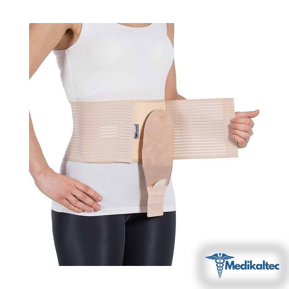 Medikaltec Kolostomi Korse 16 Cm MEDİUM Medikaltec1037 - Görsel 1 (Ön görünüm)