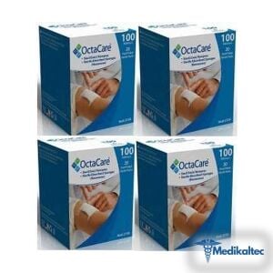 Octacare Steril Emici Kompres 20 AdetX4 - Medikaltec Octacare Steril Emici Kompres AdetX4 Kutu - Görsel 1