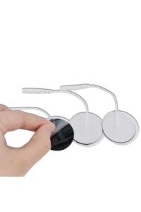 Medikaltec 3.2*3.2 Cm Ems Tens Cihazı Pi - Medikaltec 3.2*3.2 Cm Ems Tens Cihazı Pin Girişli Elektrod , 5 Paket = AdetYuvarlak Elektrot