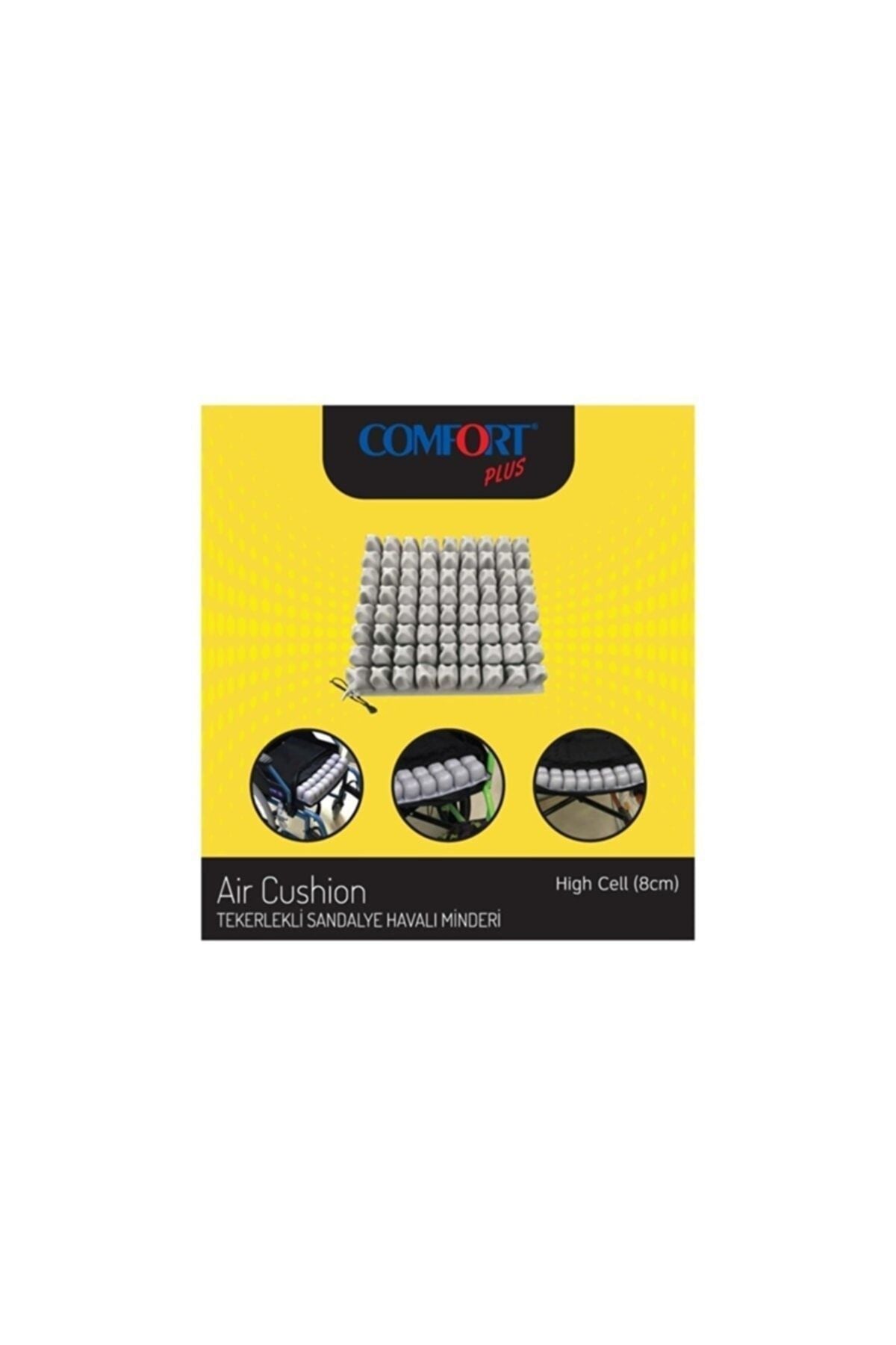 Medikaltec Dm-645 Havalı Oturma Minderi 45x40x6 Medikaltec4060 - Görsel 1 (Ön görünüm)