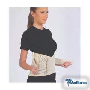 Medikaltec Çelik Balenli Bel Korsesi Demirli Korse Bel Ağrısı Korsesi Medikaltec4061 - Görsel 1 (Ön görünüm)