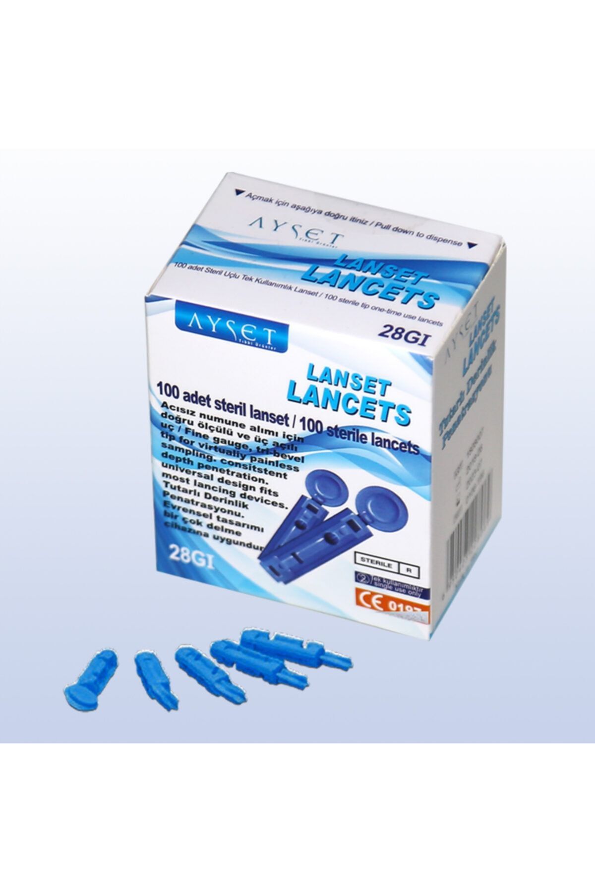 Medikaltec Lanset 30 G 100 Adet - 5 Paket Medikaltec4065 - Görsel 1 (Ön görünüm)