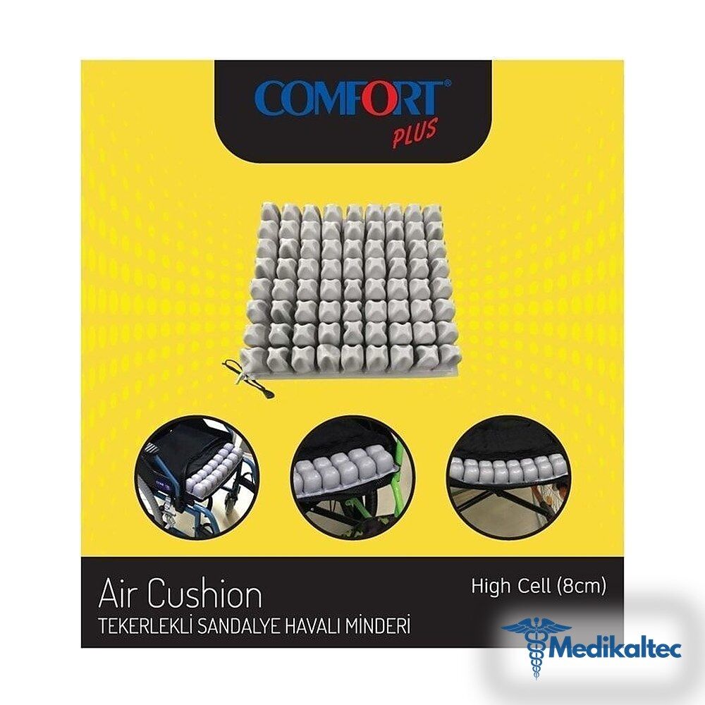 Medikaltec Dm-840 Havalı Oturma Minderi 40x40x8 Medikaltec4066 - Görsel 1 (Ön görünüm)