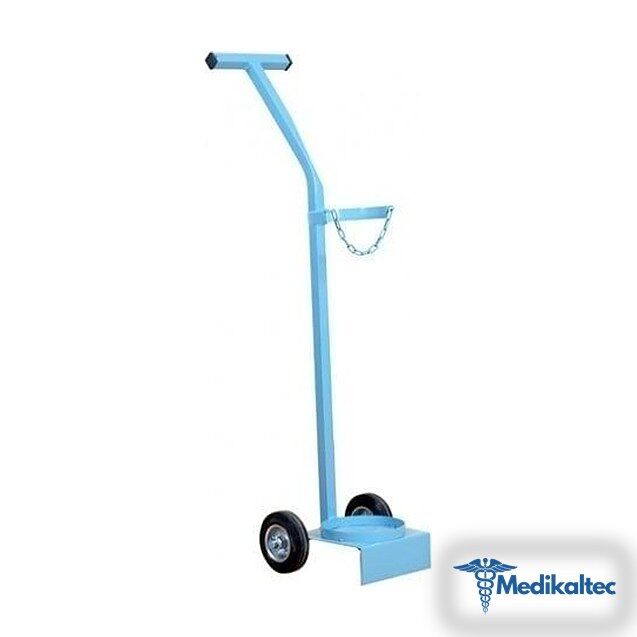 Medikaltec Tüp Taşıma Arabası Metal Emniyetli Medikaltec5077 - Görsel 1 (Ön görünüm)