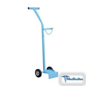 Medikaltec Tüp Taşıma Arabası Metal Emniyetli Medikaltec5077 - Görsel 1 (Ön görünüm)