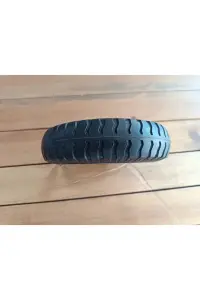 ÇAKIR 2.50-4 dolgu jantlı teker çelik jant yakın detay görünümü