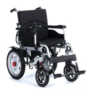 PM-Wchp Akülü Tekerlekli Sandalye ÇELİK  - Medikaltec JT- Katlanır Akülü Tekerlekli Sandalye