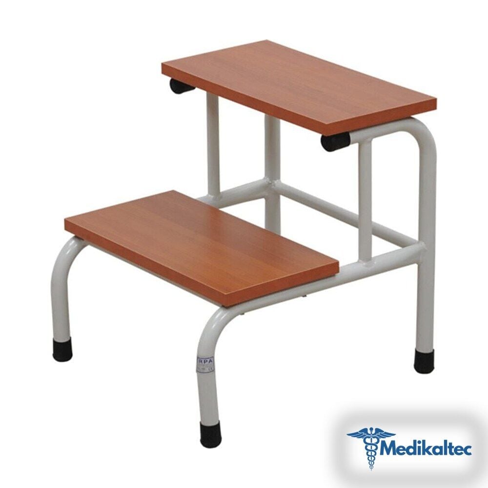 Medikaltec E-294 Eskabo Eskoba Basamak 2 Basamaklı Muayene Masası Basamağı - Görsel 1
