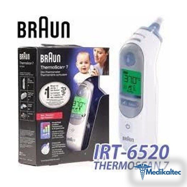 Medikaltec Braun 6520 IRT Thermoscan 7 Kulaktan Ateş Ölçer - Görsel 1