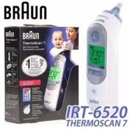 Braun 6520 irt Thermoscan 7 Kulaktan Ate - Medikaltec İrt Thermoscan 7 Kulaktan Ateş Ölçer