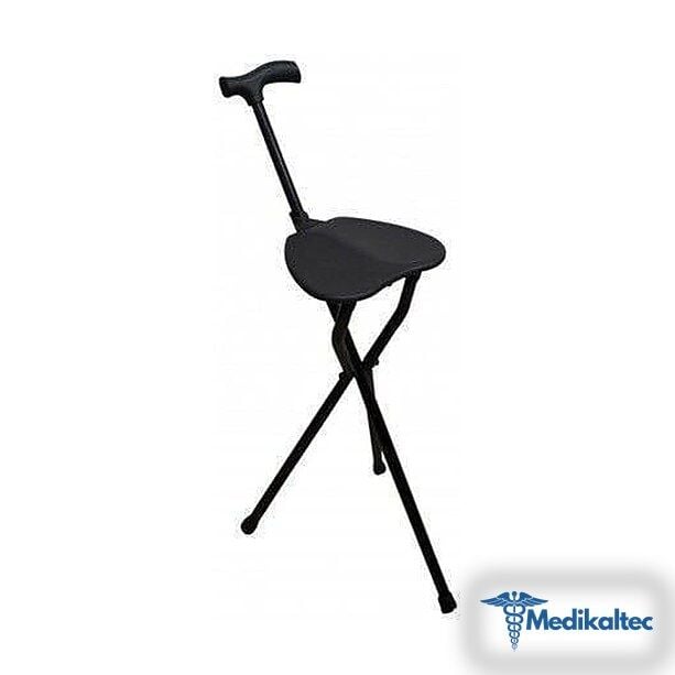 Herdegen 116001 Oturaklı Baston Alüminy - Medikaltec 116001 Oturaklı Baston Medikaltec7622 - Görsel 1 (Ön görünüm)