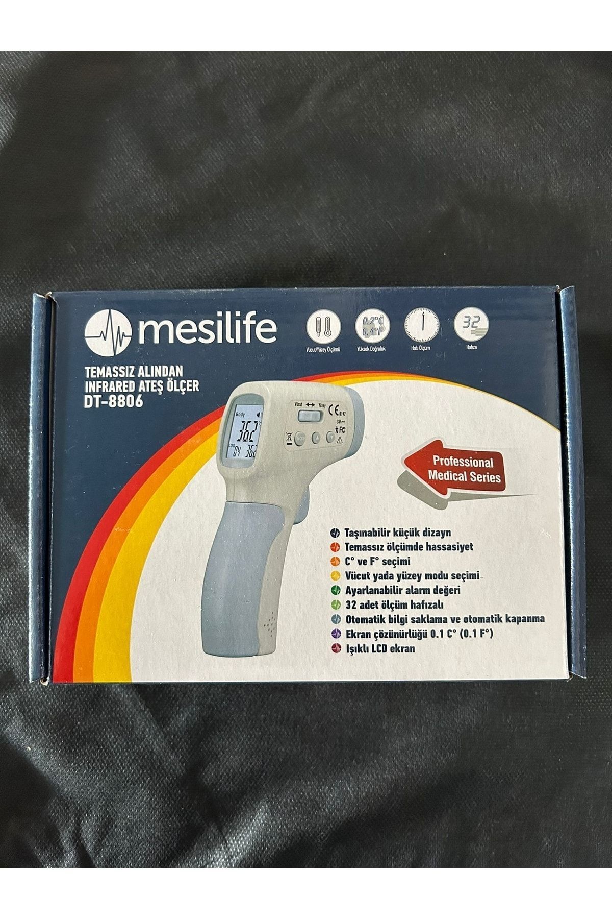 Medikaltec Ateş Ölçer Medikaltec2073 - Görsel 1 (Ön görünüm)