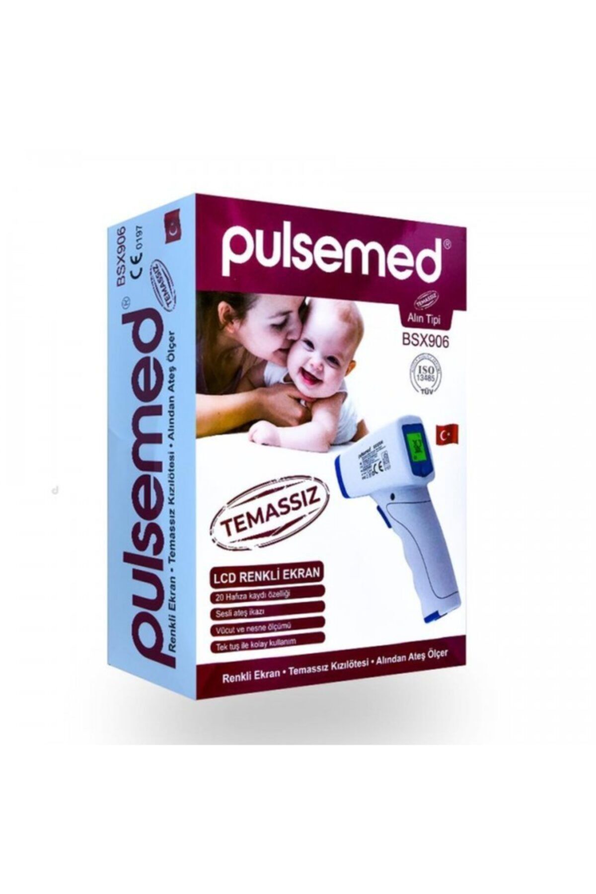 Medikaltec Ateş Ölçer Medikaltec2074 - Görsel 1 (Ön görünüm)