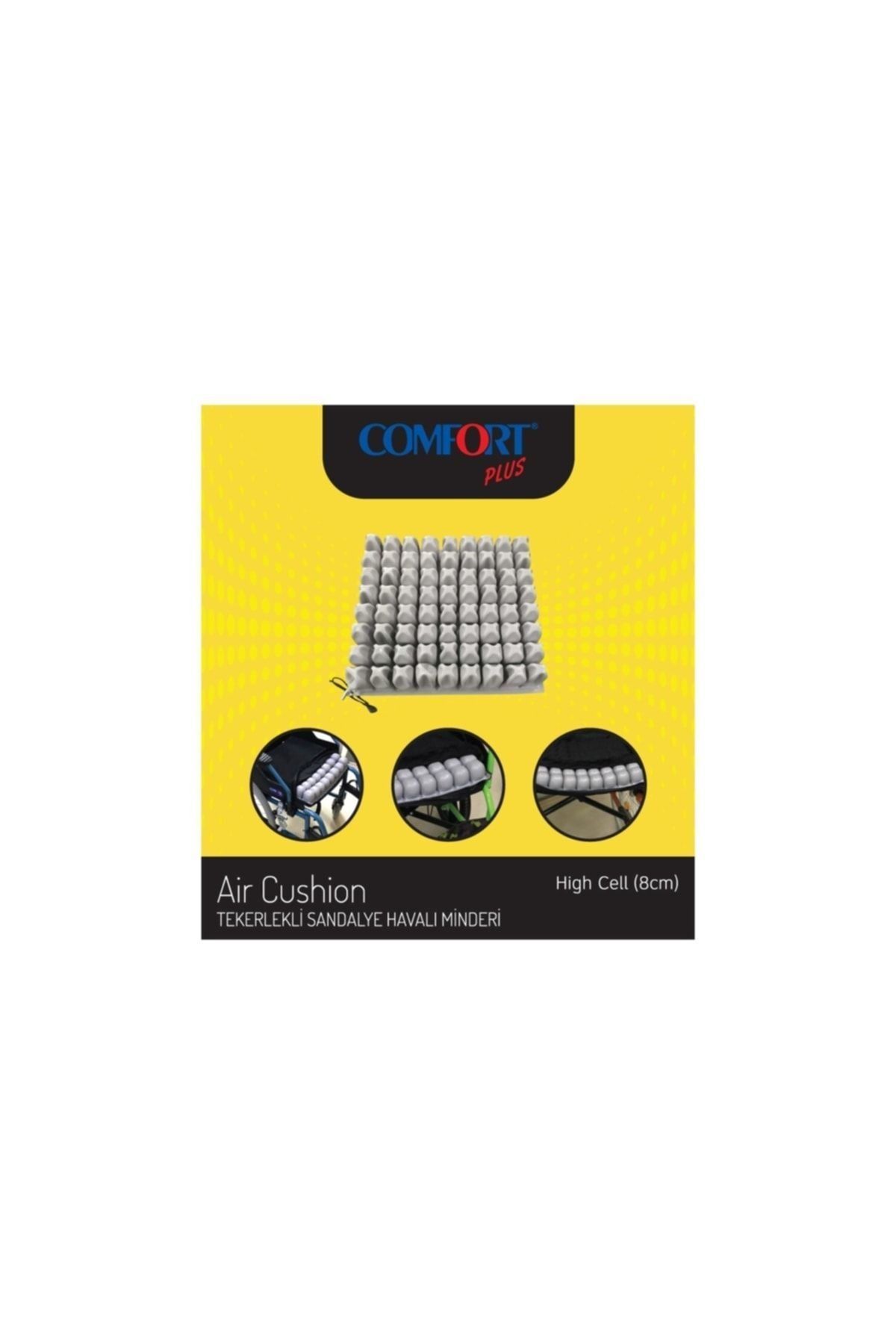 Medikaltec Dm-845 Havalı Oturma Minderi 45x40x8 Medikaltec4075 - Görsel 1 (Ön görünüm)