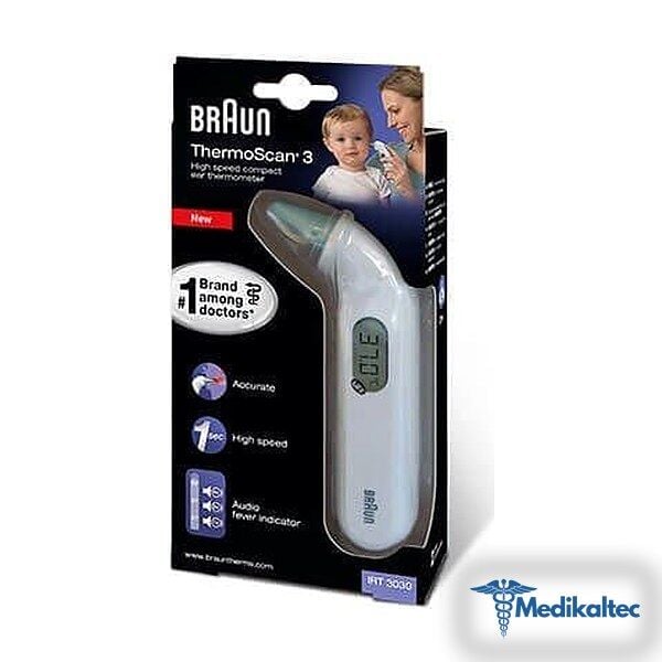 Braun IRT 3030 Thermoscan Kulaktan Ateş Ölçer - Görsel 1