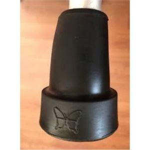 Medikaltec  Kanedyen Koltuk Değneği Baston Asa Lastiği Siyah Renk 1 Adet