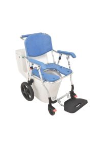 Medikaltec Banyo Ve Tuvalet Özellikli Tekerlekli Sandalye Medikaltec4078 - Görsel 2 (Ön görünüm)