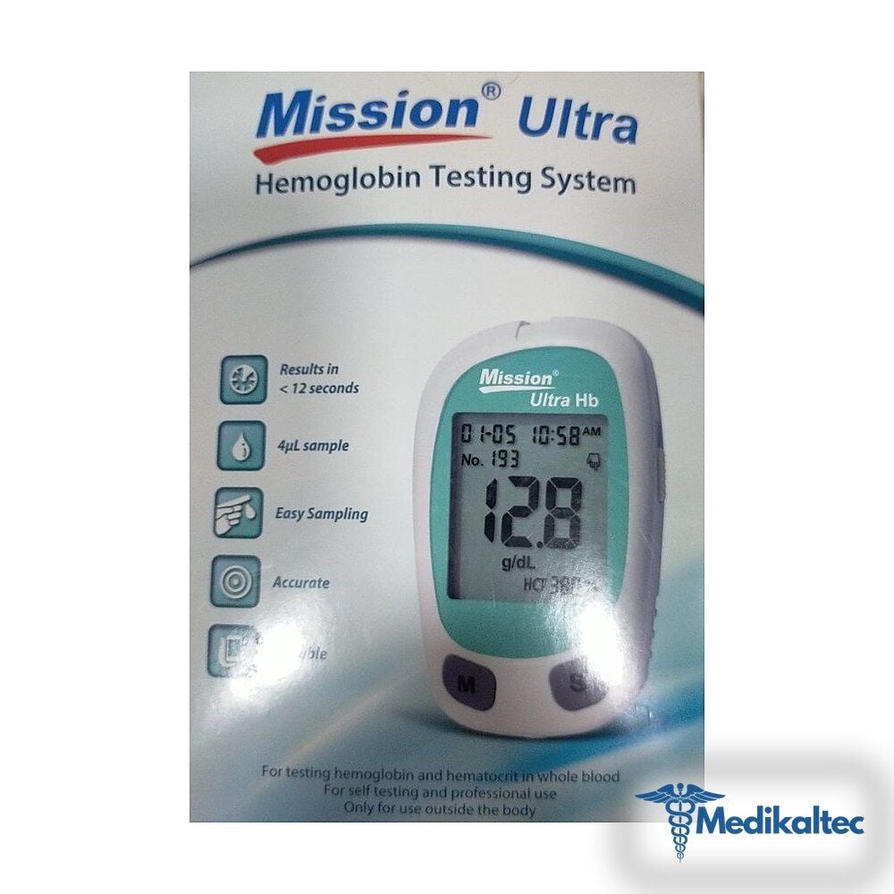 Acon Mission Hemoglobin CihazıAcon Missi - Medikaltec Acon Mission Hemoglobin Cihazı Medikaltec6417 - Görsel 1 (Ön görünüm)