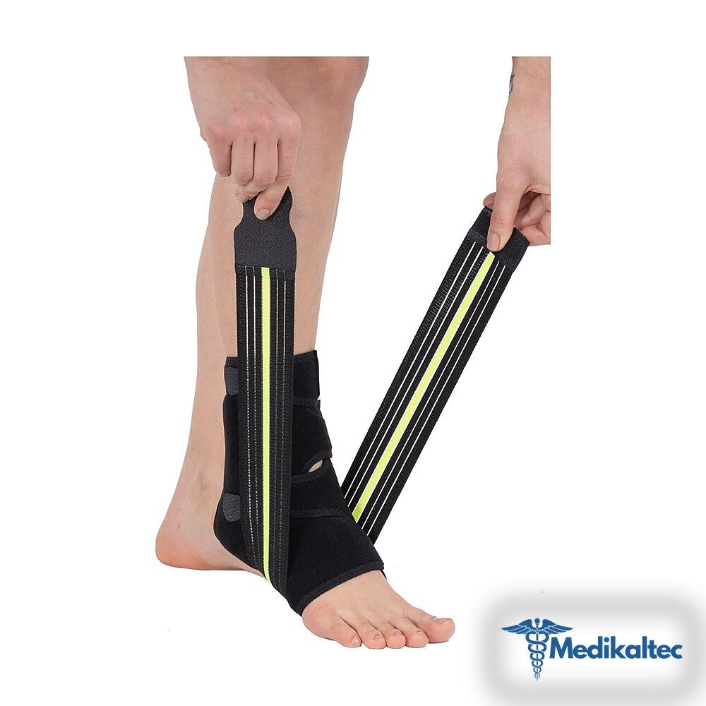 Medikaltec Malleol Destekli Ayak Bileklik +8 Bandajı Çift Pedli Bilek sı Üts Kayıtlı - Görsel 1