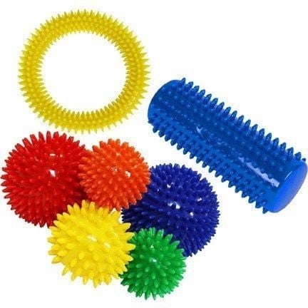 Moves Dikenli Masaj Top Rulo Çember Seti - Medikaltec Dikenli Masaj Top Rulo Çember Seti