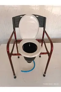 Hasta tuvalet sandalyesi genel görünüm